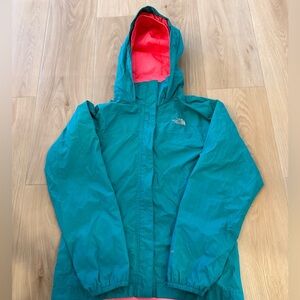 Youth Girls North Face Rain Jacket